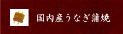 国内産うなぎ蒲焼